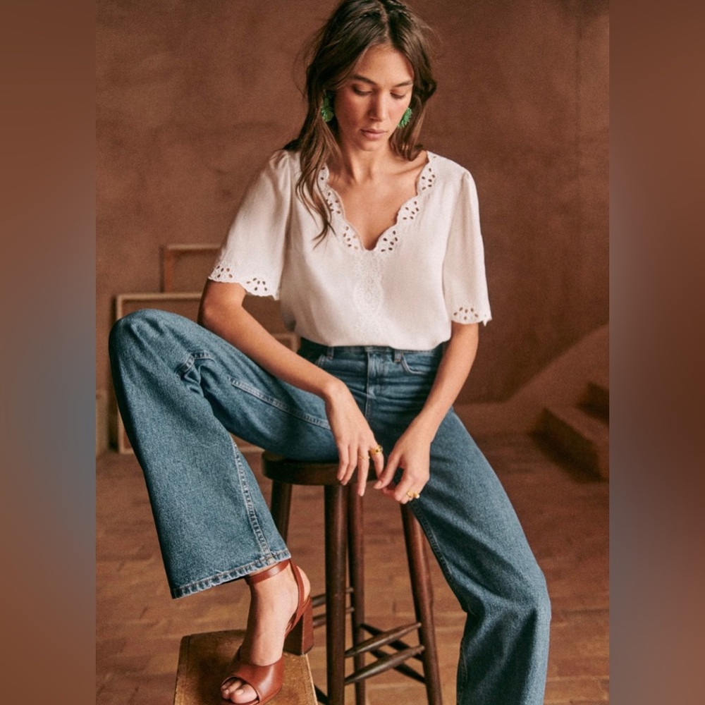 Sezane Francia Blouse